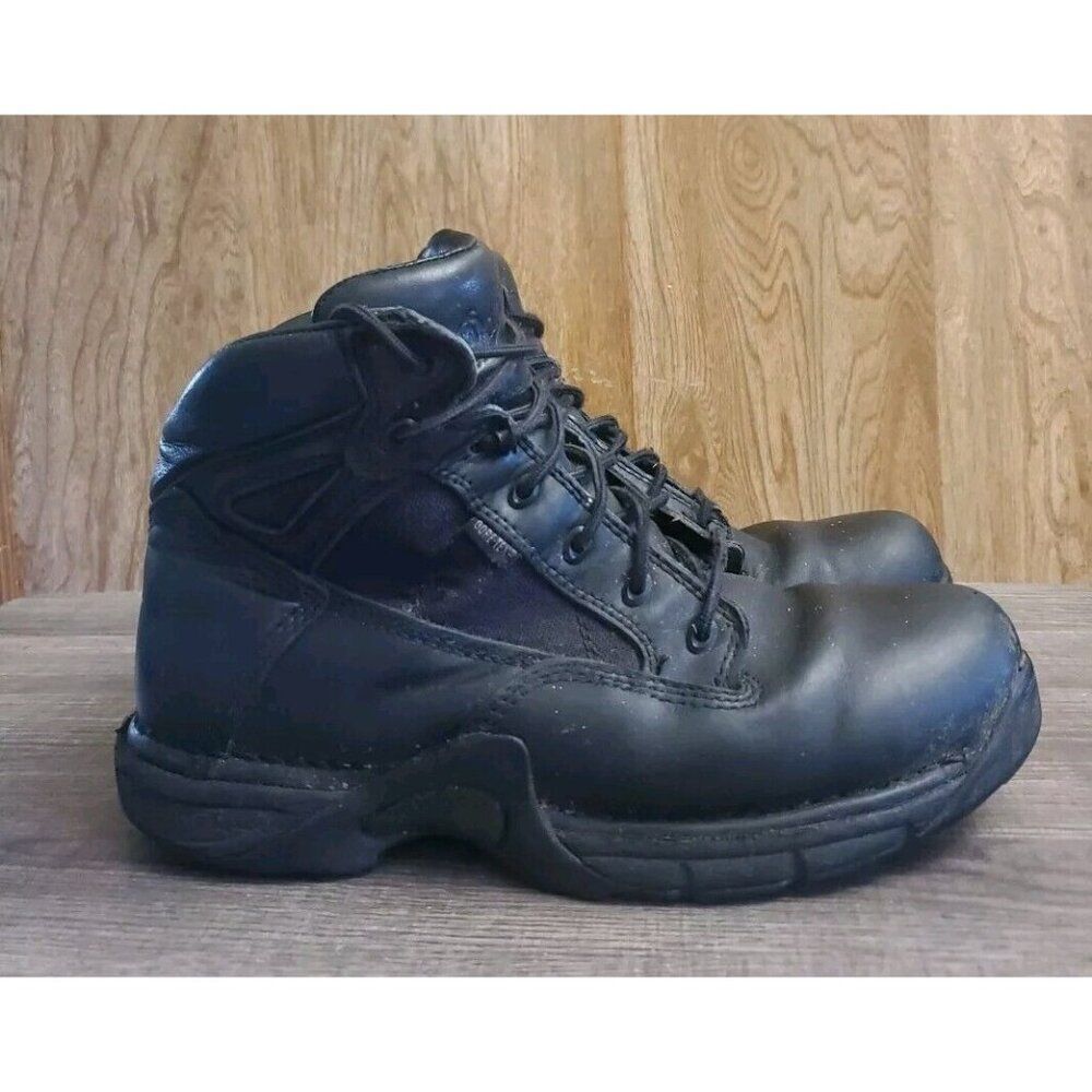 Danner Striker II GTX 4.5"‎ Boots Mens Size 9.5 Black Leather